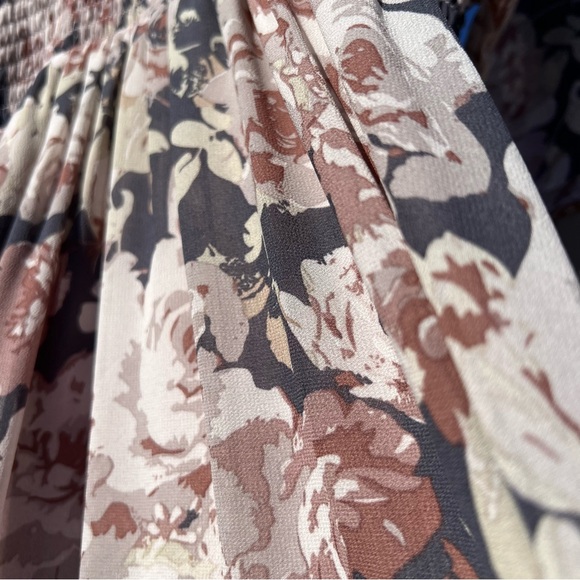 ⬇️ONETHELAND(True Bohemian)NWTWomen’s Long Dress S Greyish/Brown Pinkish Family - Picture 5 of 12